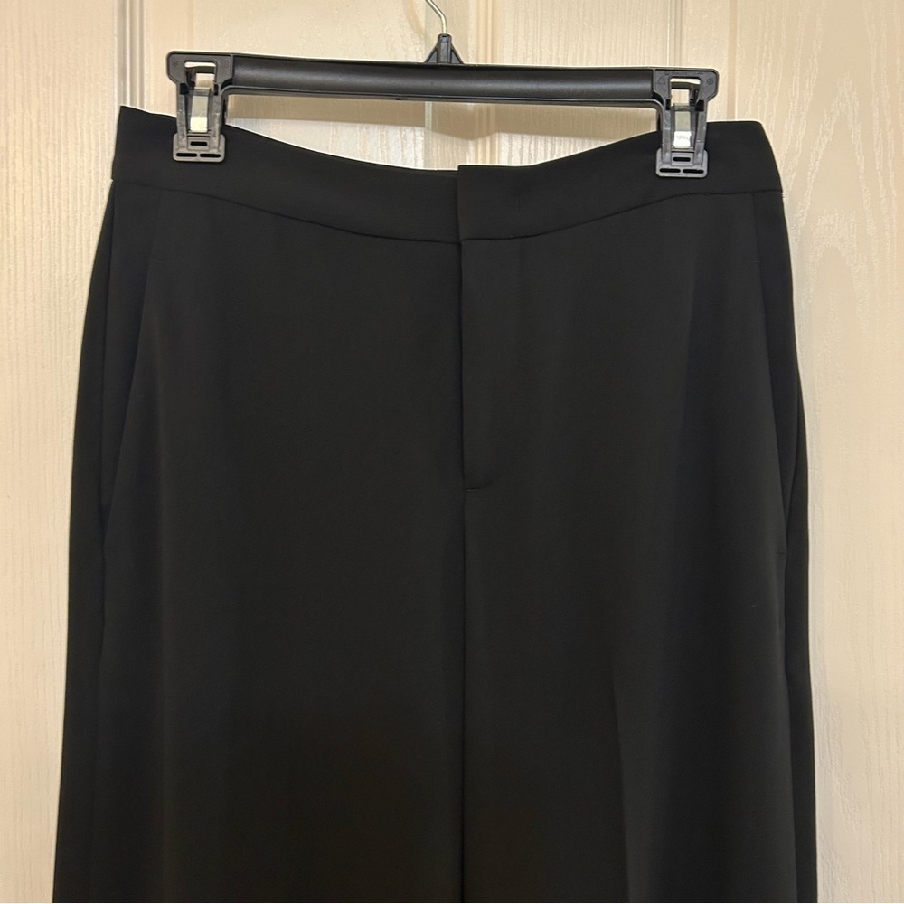 Vince Crop Wide Leg Pants in Black Size 2 - Picture 5 of 9